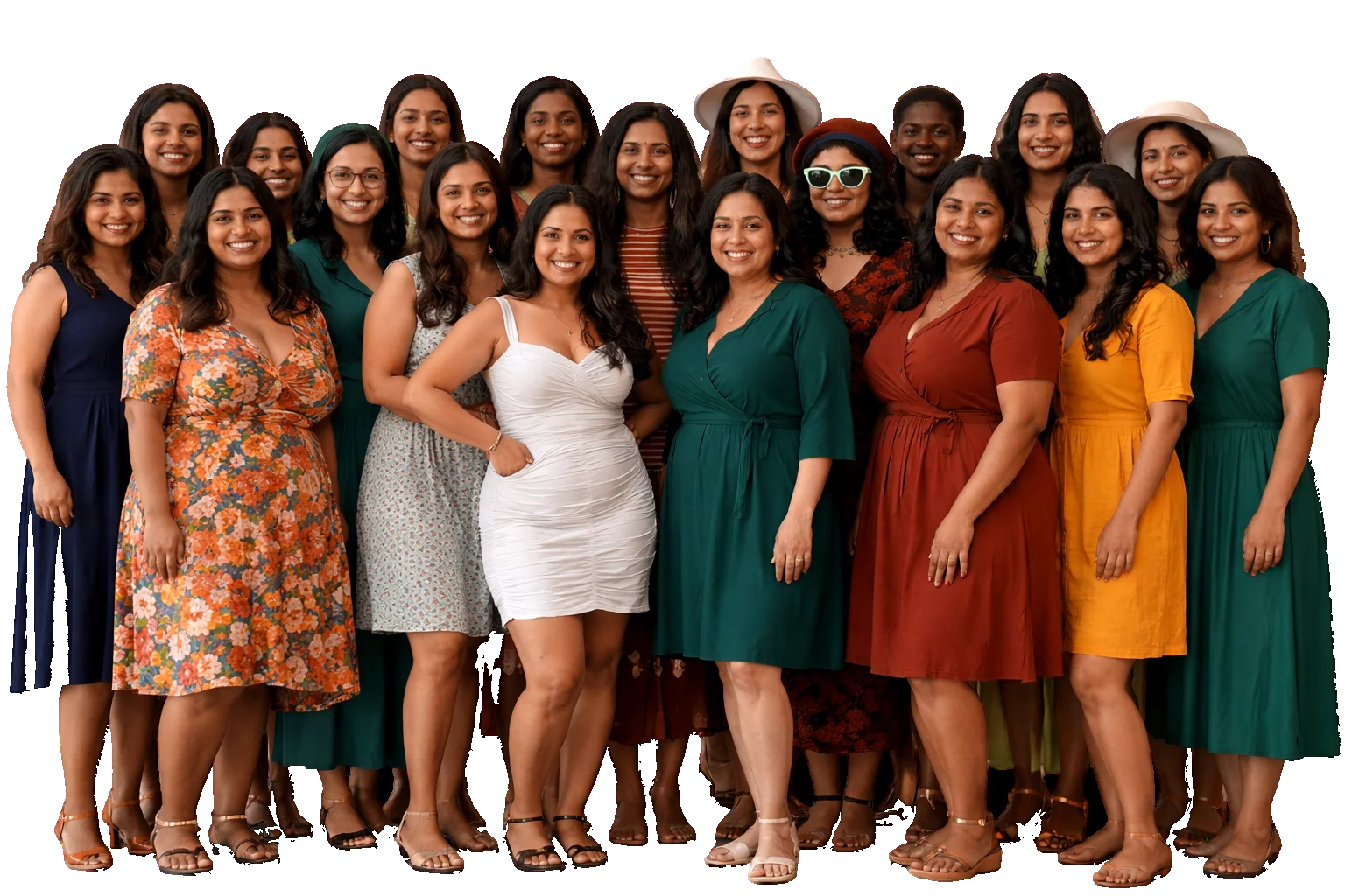 PriMoha community — women of all shapes and sizes