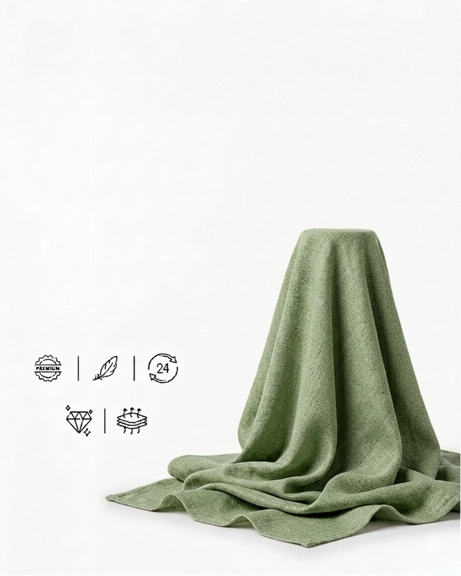 Merino Wool fabric drape
