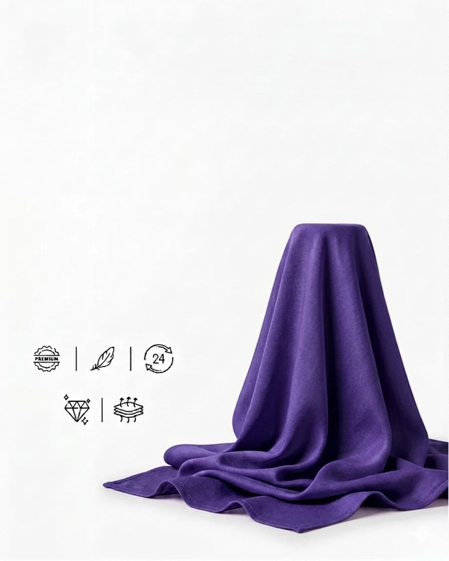 Modal fabric drape
