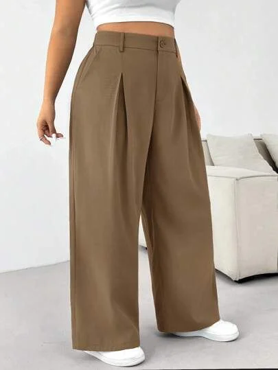 Pleated Pants