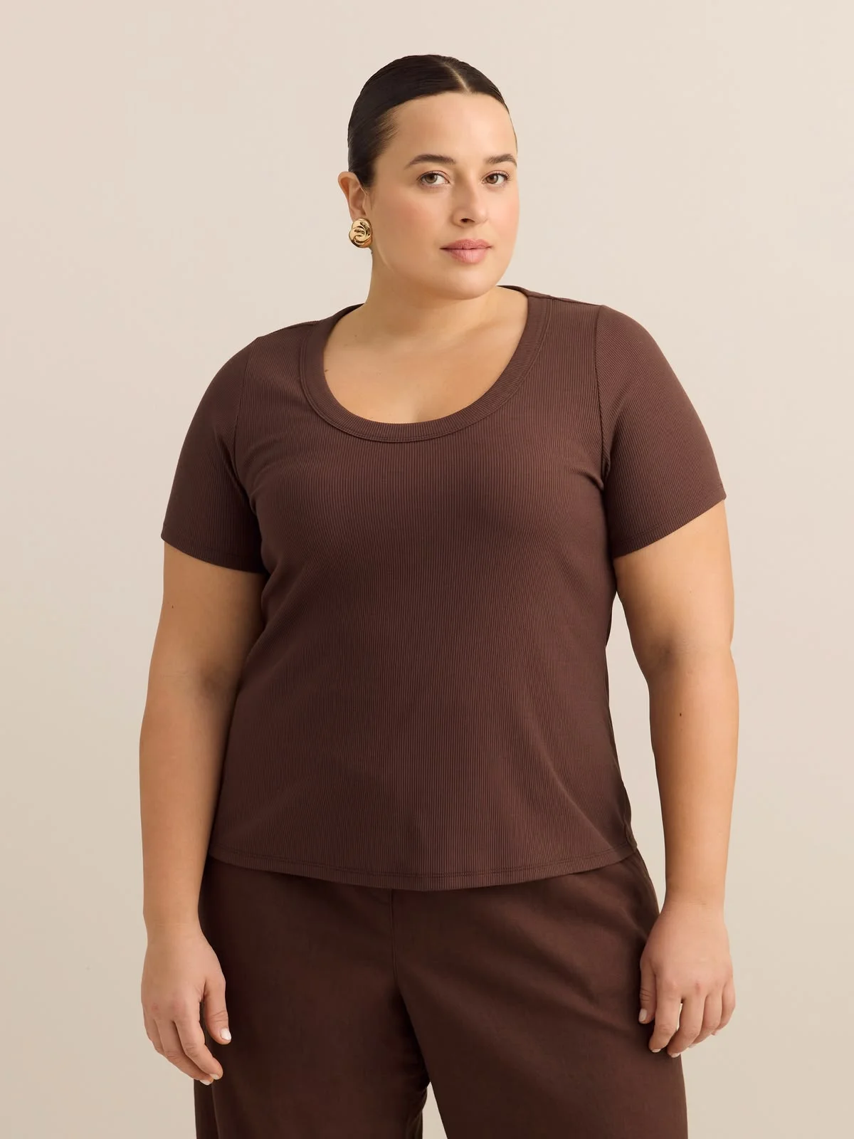 Scoop Neck