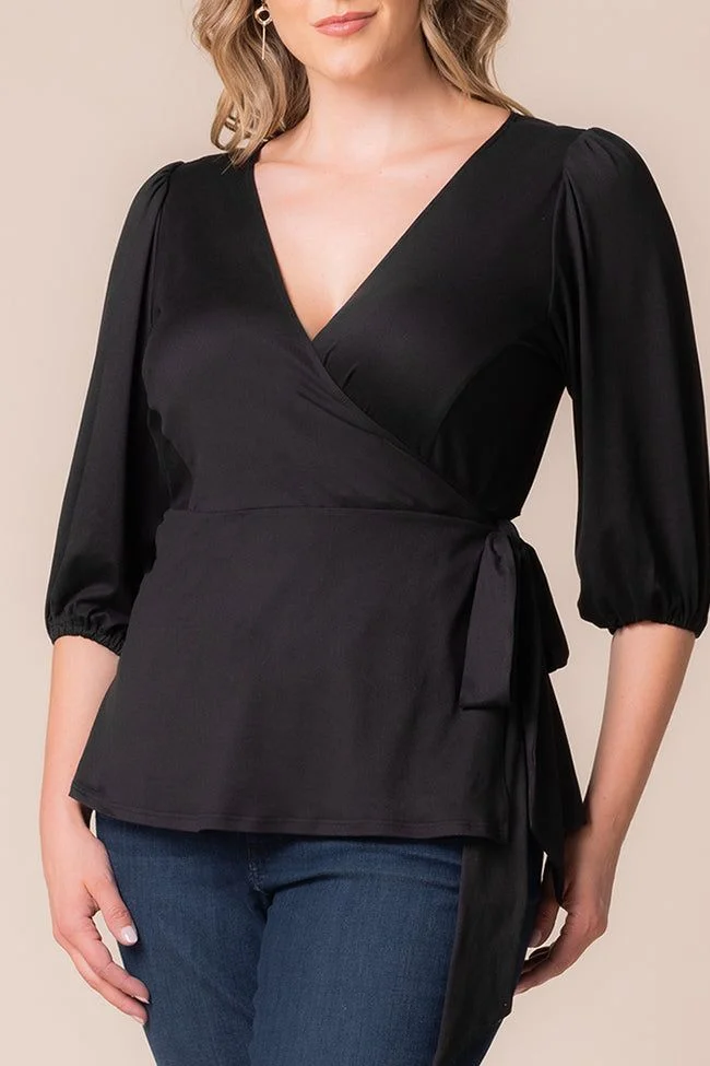 Wrap Neckline